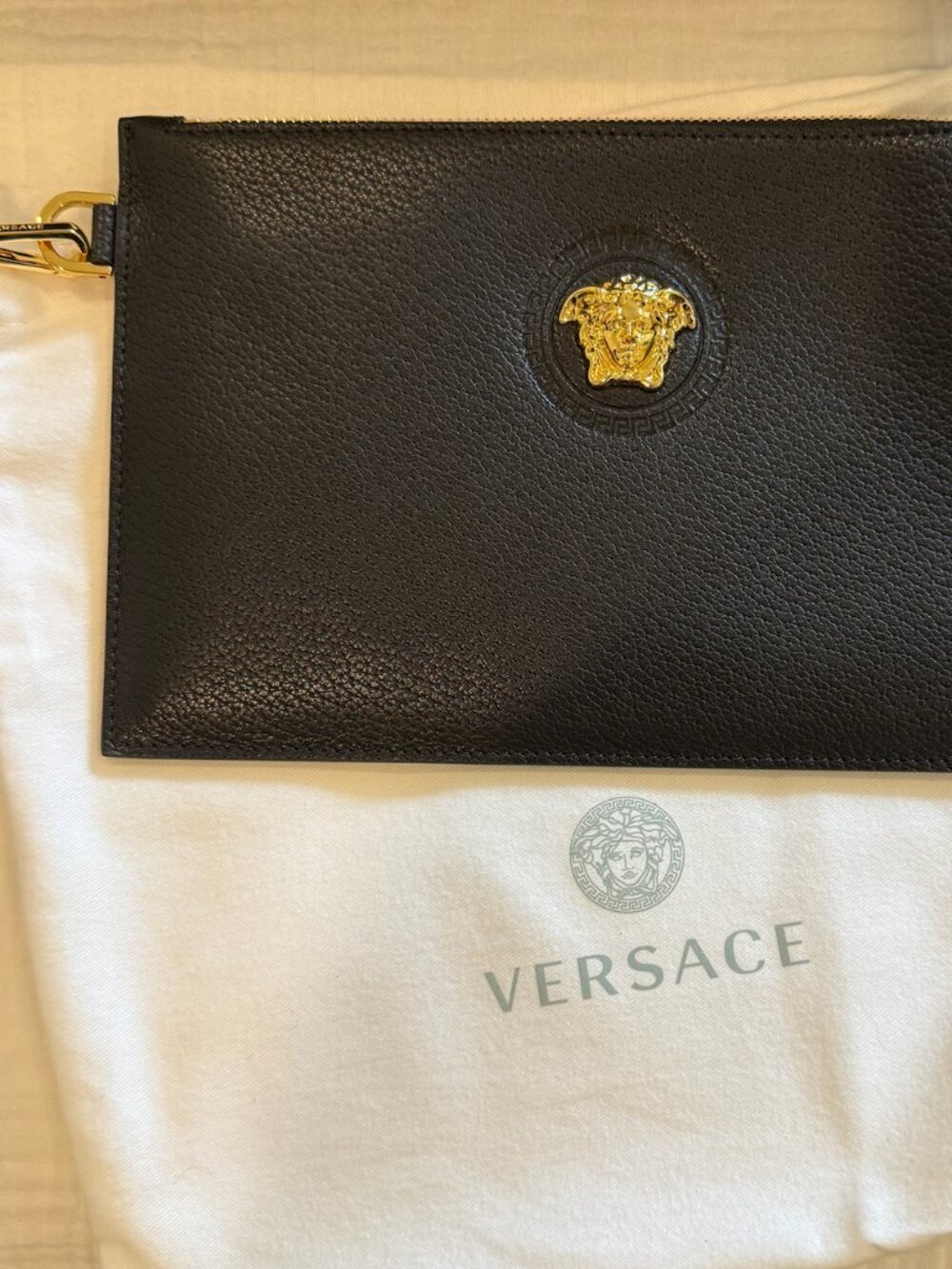 Versace medusa pouch brand new